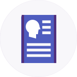 Secondary caregivers education guide icon